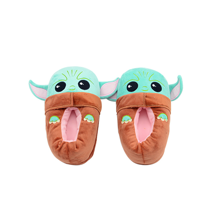 Baby Yoda Home Warm All-Inclusive Plush Slippers