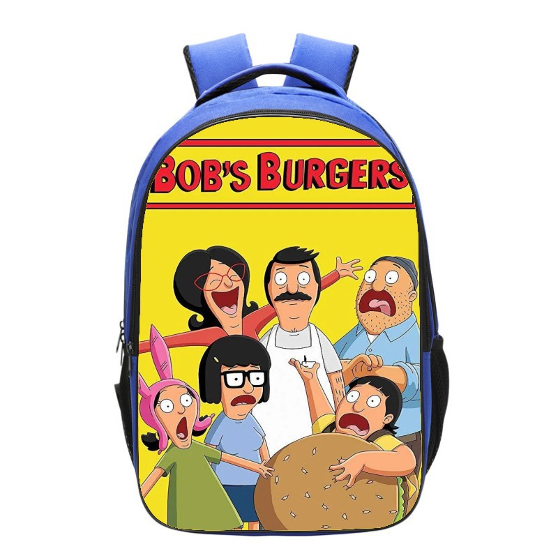 Bob's Burgers Backpack School Bag Blue - Image 5