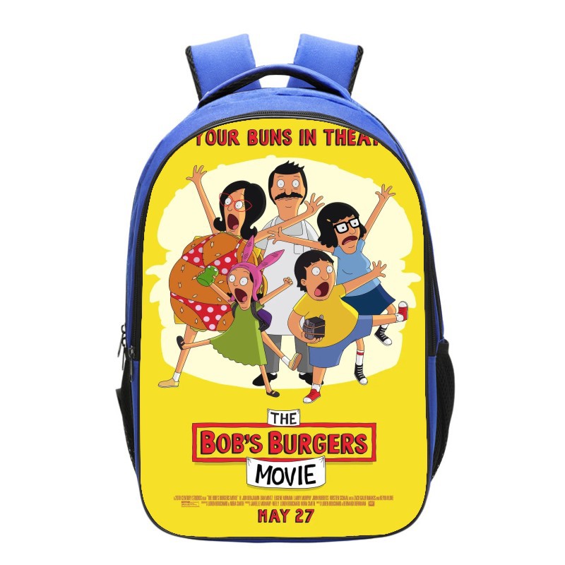 Bob's Burgers Backpack School Bag Blue - Image 8