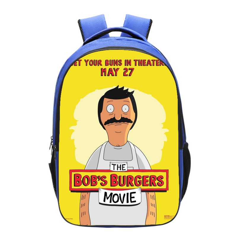 Bob's Burgers Backpack School Bag Blue - Image 9