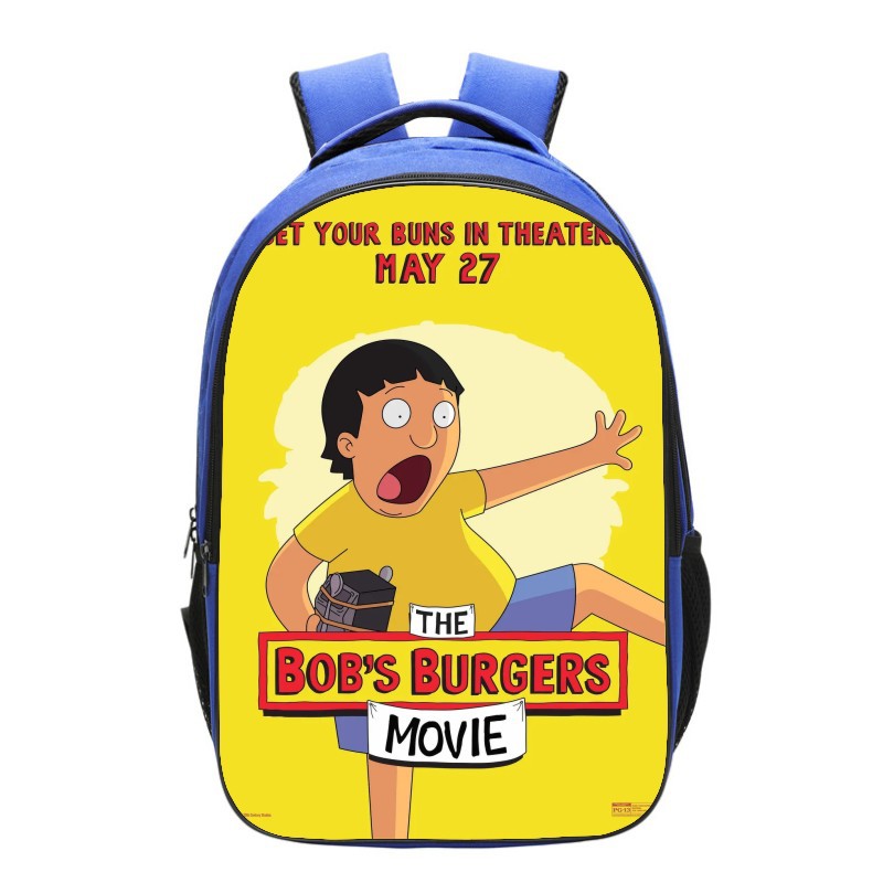 Bob's Burgers Backpack School Bag Blue - Image 10