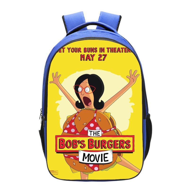 Bob's Burgers Backpack School Bag Blue - Image 12