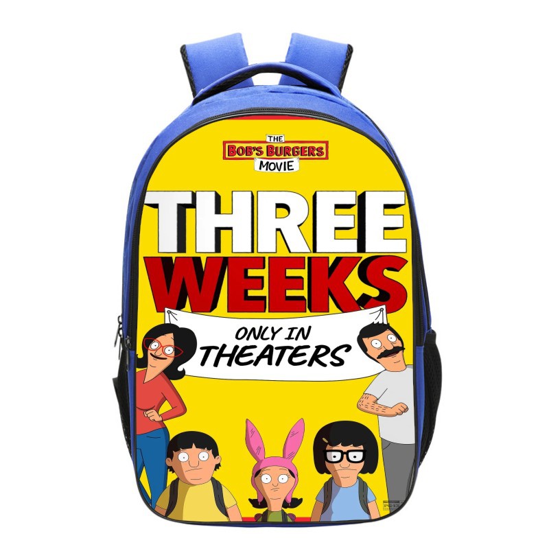 Bob's Burgers Backpack School Bag Blue - Image 3