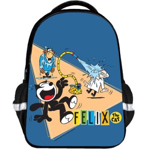 Felix The Cat Backpack Kids Youth Student High Capacity Waterproof School Bag Birthday Gifts