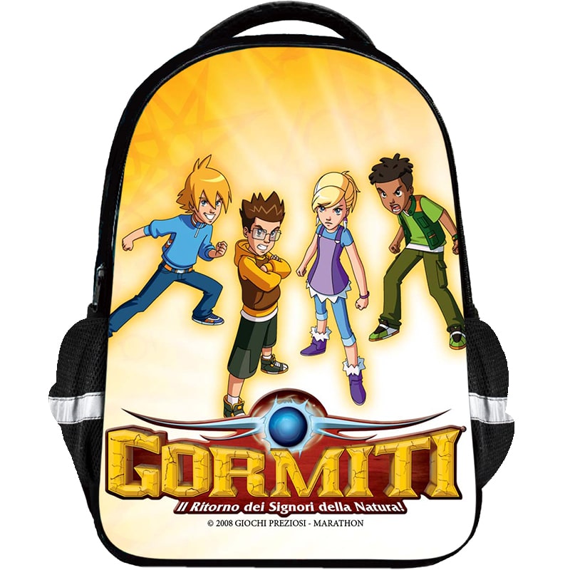 Gormiti Backpack Kids Youth Student High Capacity Waterproof School Bag Birthday Gifts - Image 3
