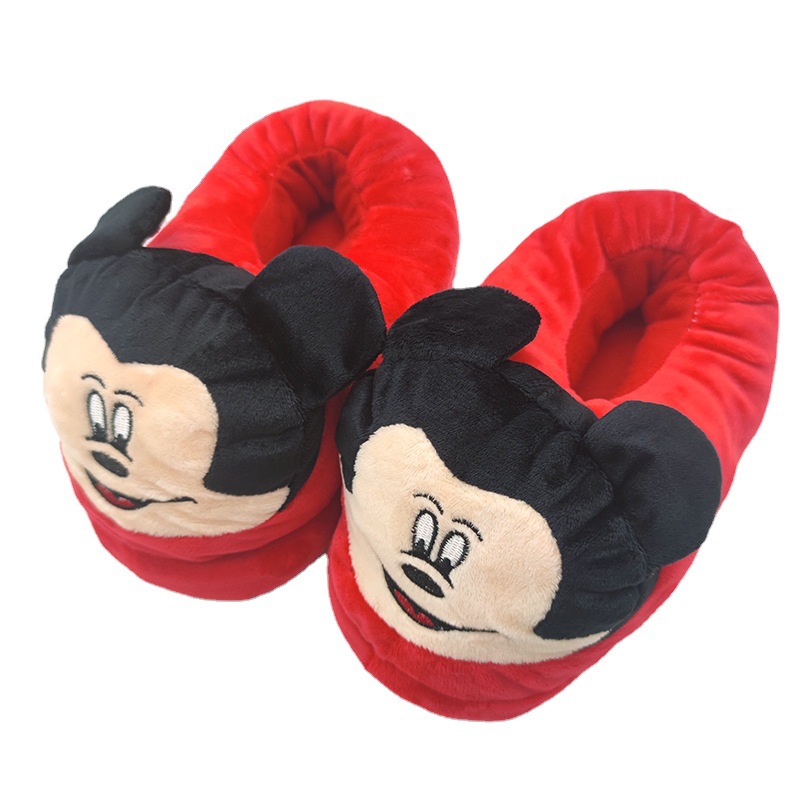 Mickey and Minnie Home Warm All-Inclusive Plush Slippers - Image 2
