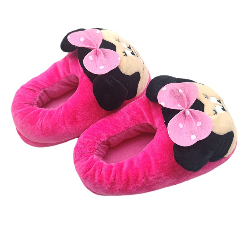 Mickey and Minnie Home Warm All-Inclusive Plush Slippers - Image 5