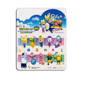 Pororo Mouse Pad Natural Rubber Washable Gift