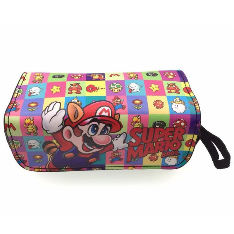 Super Mario double zipper pencil case student general large capacity study stationery box - Image 12