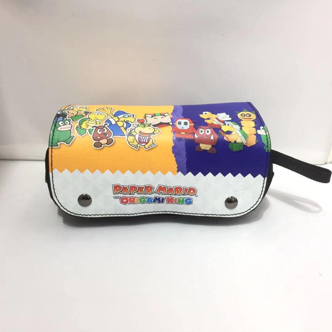 Super Mario double zipper pencil case student general large capacity study stationery box - Image 6