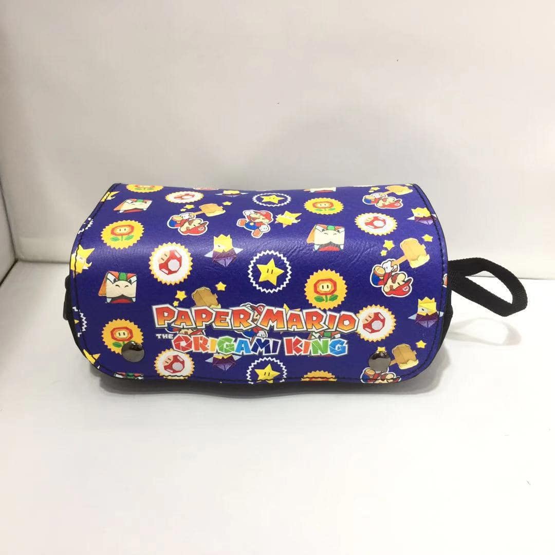 Super Mario double zipper pencil case student general large capacity study stationery box - Image 7