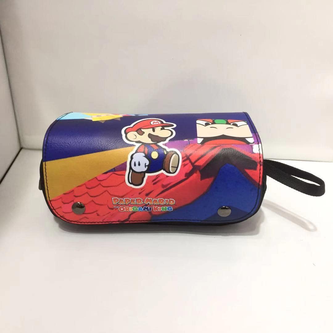 Super Mario double zipper pencil case student general large capacity study stationery box - Image 8