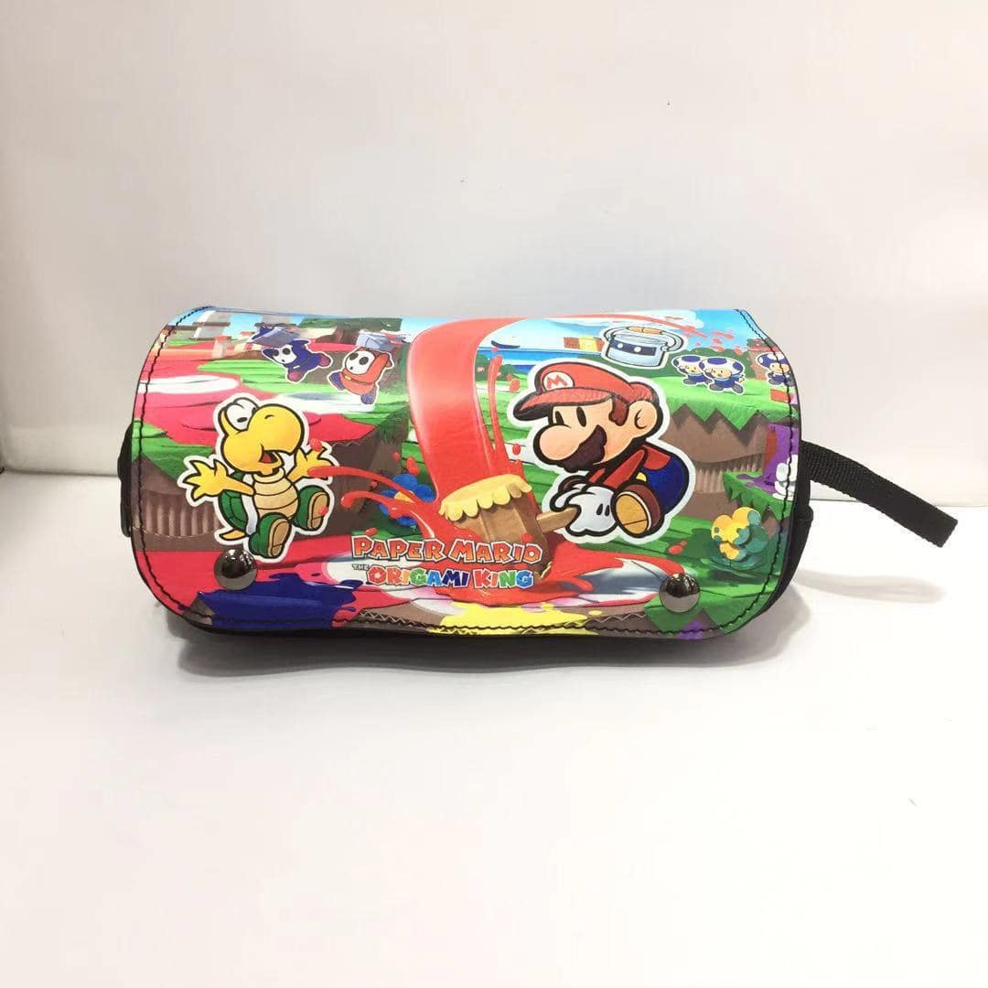 Super Mario double zipper pencil case student general large capacity study stationery box - Image 10