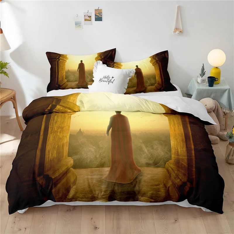 Superman Comfortable Bedding Three-Piece Soft and Breathable Duvet Cover Gift - Image 31