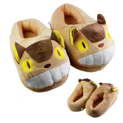 Totoro Home Warm All-Inclusive Plush Slippers