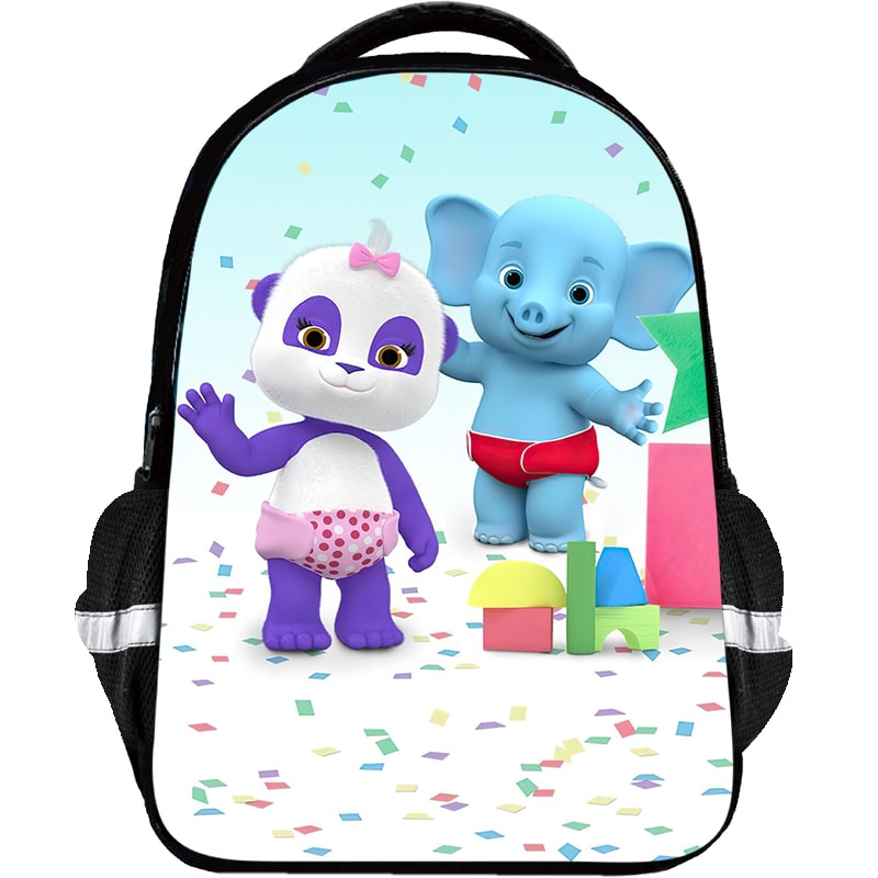 Word Party Backpack Kids Youth Student High Capacity Waterproof School Bag Birthday Gifts - Image 8