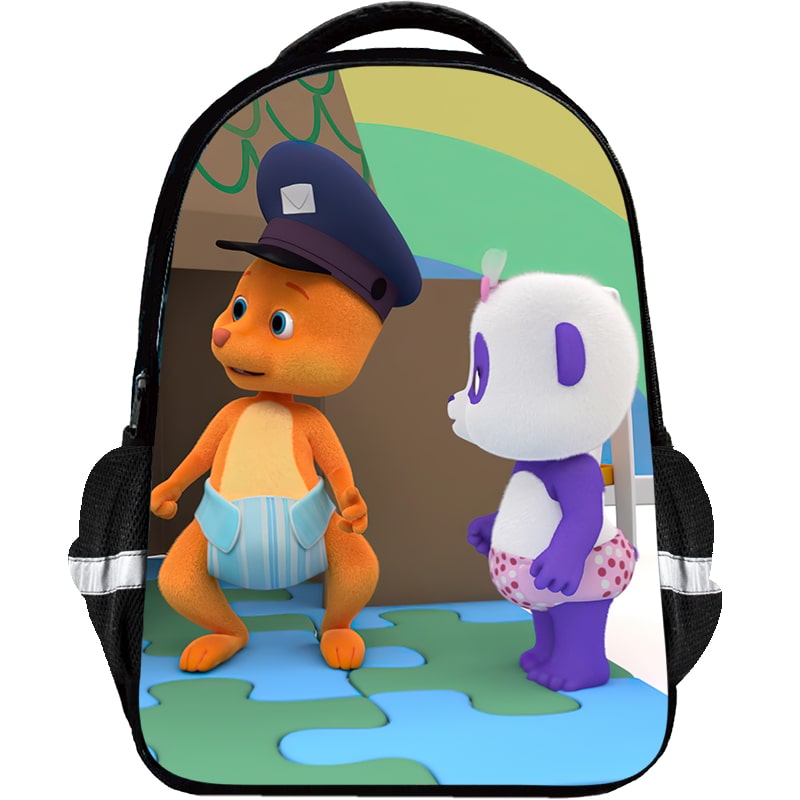 Word Party Backpack Kids Youth Student High Capacity Waterproof School Bag Birthday Gifts - Image 13