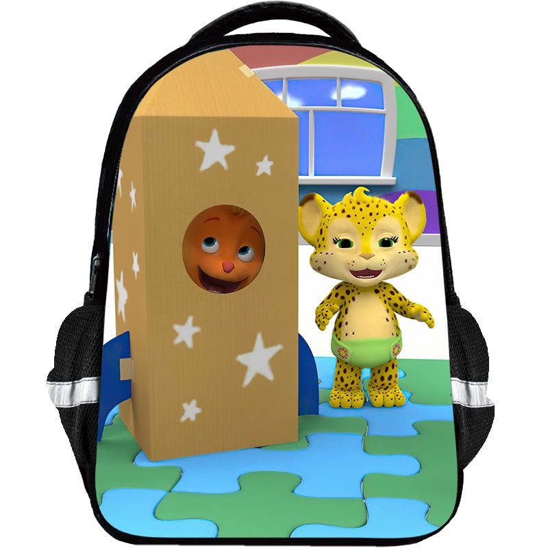 Word Party Backpack Kids Youth Student High Capacity Waterproof School Bag Birthday Gifts - Image 17