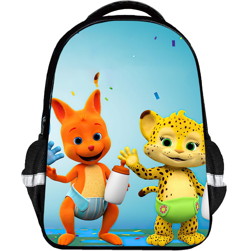 Word Party Backpack Kids Youth Student High Capacity Waterproof School Bag Birthday Gifts - Image 2