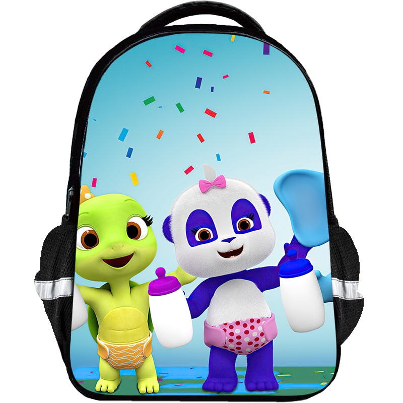 Word Party Backpack Kids Youth Student High Capacity Waterproof School Bag Birthday Gifts - Image 3
