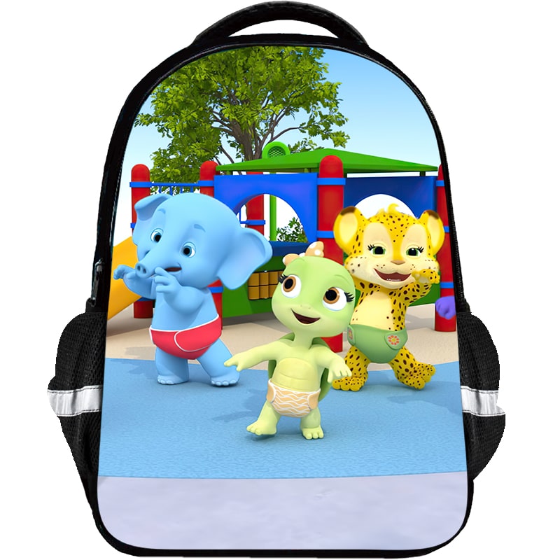 Word Party Backpack Kids Youth Student High Capacity Waterproof School Bag Birthday Gifts - Image 4