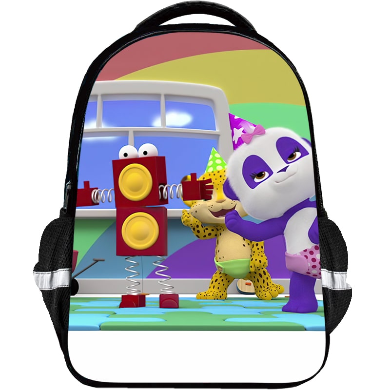 Word Party Backpack Kids Youth Student High Capacity Waterproof School Bag Birthday Gifts - Image 5