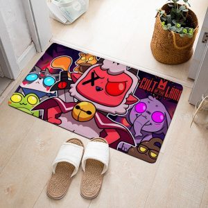 Cult of the Lamb Ultra Soft Indoor Modern Area Rugs Fluffy Living Room Carpets Suitable for Children Bedroom