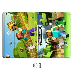 Creeper double sided Ipad Leather Case Advanced Pu Leather Protective Cover Automatic Wake Up and Sleep Magnetic Closure Multiple Angle Bracket