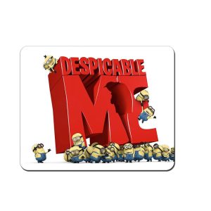 Minions Mouse Pad Natural Rubber Washable