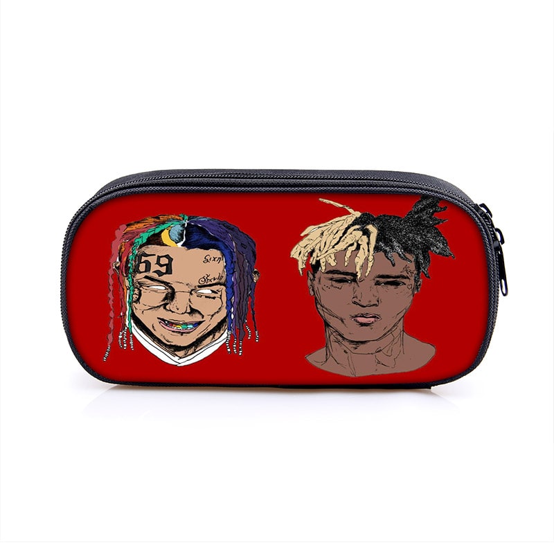 6ix9ine Large Pencil Case Purse Storage Bags Multifunction Cosmetic Bag - Image 21