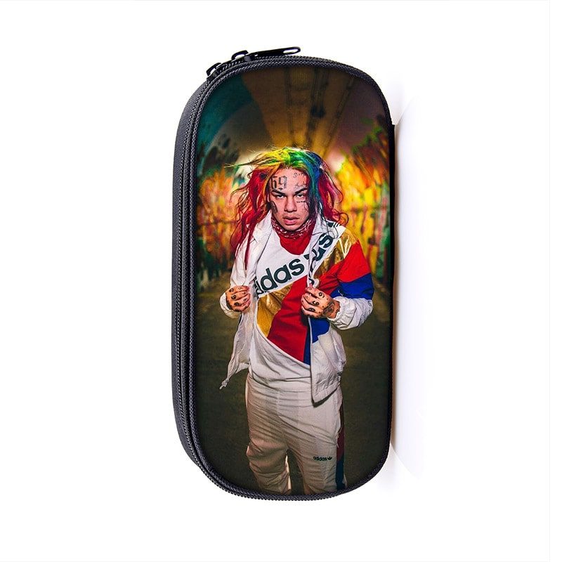 6ix9ine Large Pencil Case Purse Storage Bags Multifunction Cosmetic Bag - Image 32