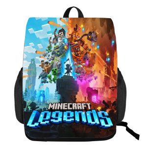 Creeper backpack student schoolbag polyester drawstring bag