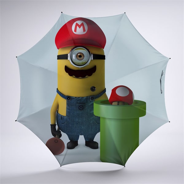 Minions Foldable Umbrella For Sunny Rainy Anti-UV Umbrella - Image 14