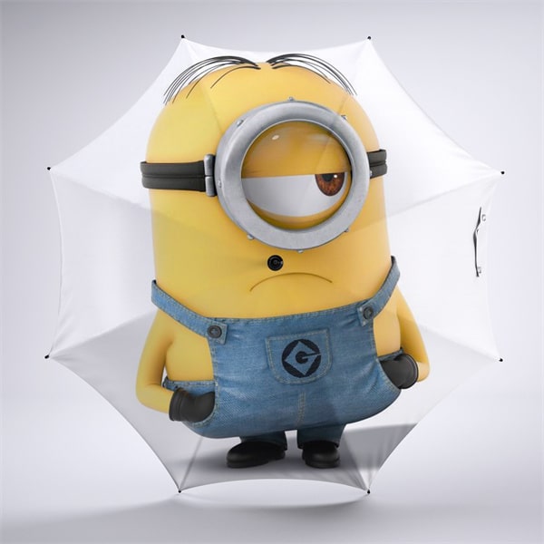 Minions Foldable Umbrella For Sunny Rainy Anti-UV Umbrella - Image 22