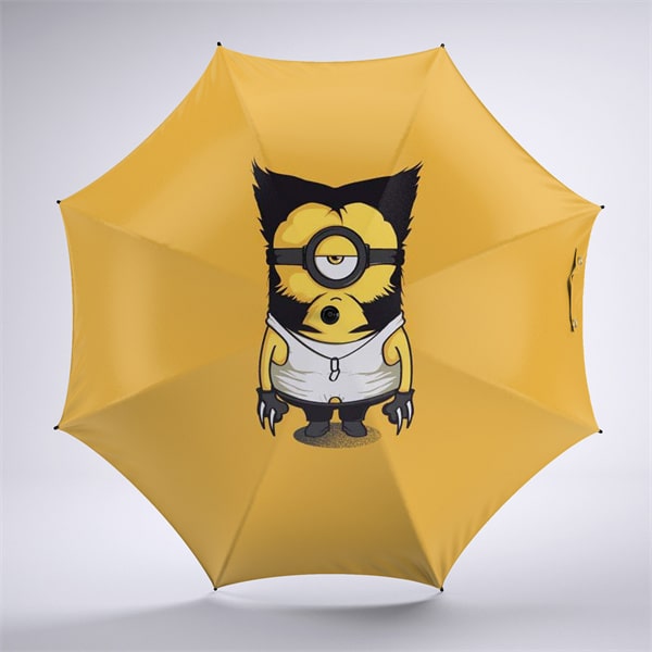 Minions Foldable Umbrella For Sunny Rainy Anti-UV Umbrella - Image 4