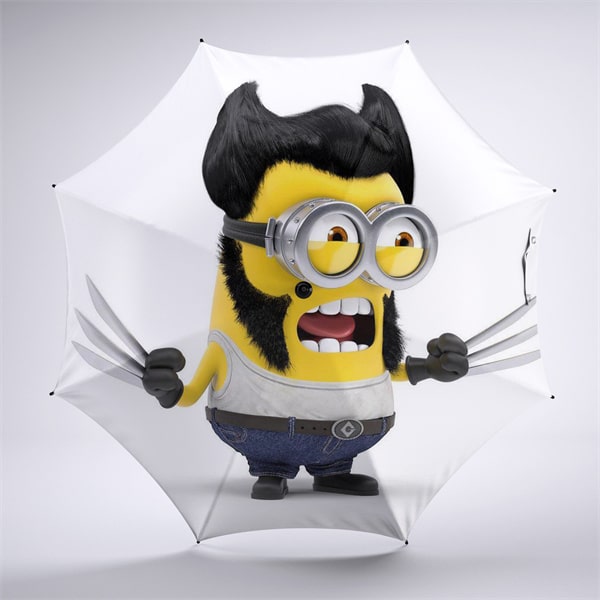 Minions Foldable Umbrella For Sunny Rainy Anti-UV Umbrella - Image 5