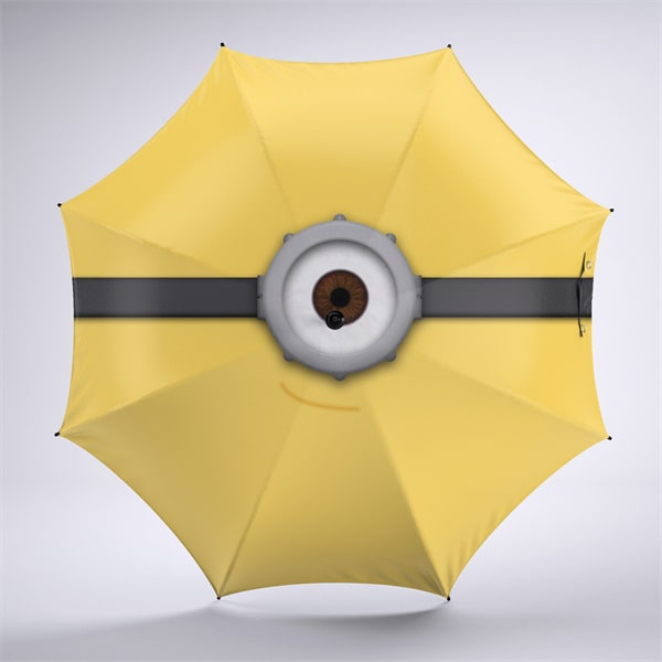 Minions Foldable Umbrella For Sunny Rainy Anti-UV Umbrella - Image 7
