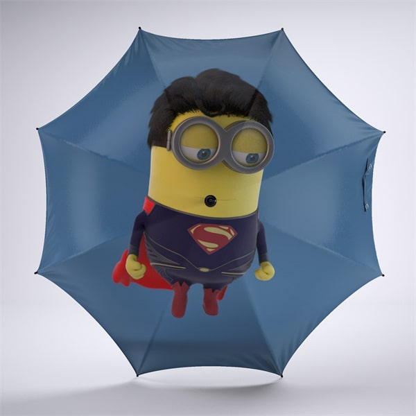 Minions Foldable Umbrella For Sunny Rainy Anti-UV Umbrella - Image 9
