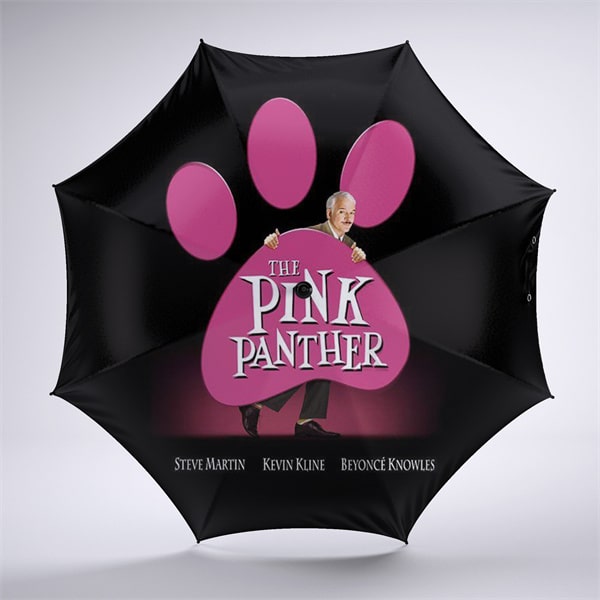 Pink Panther Foldable Umbrella For Sunny Rainy Anti-UV Umbrella - Image 13