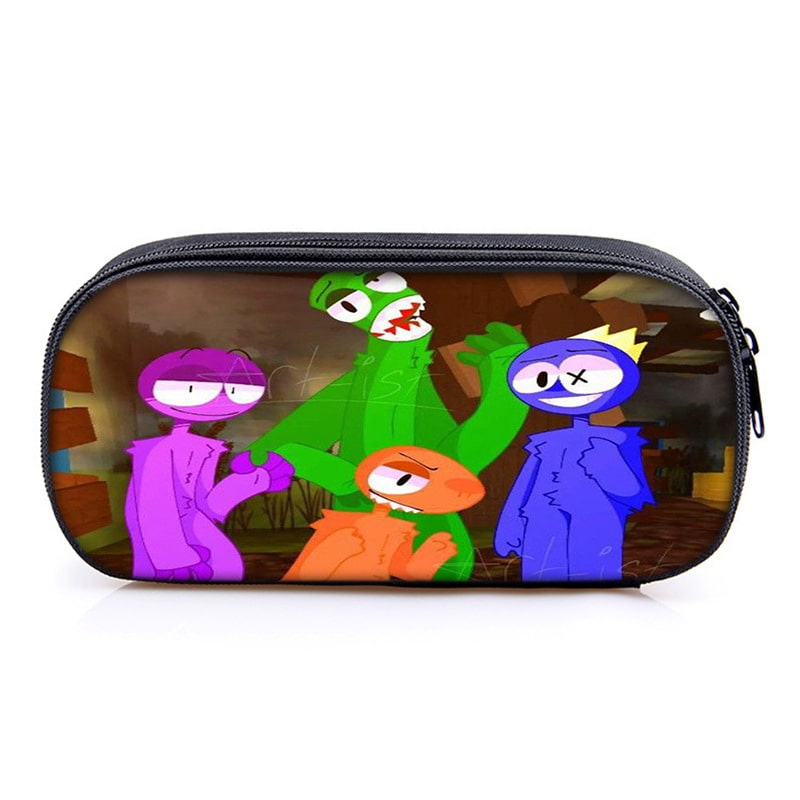 Rainbow Friends Large Pencil Case Purse Storage Bags Multifunction Cosmetic Bag - Image 3
