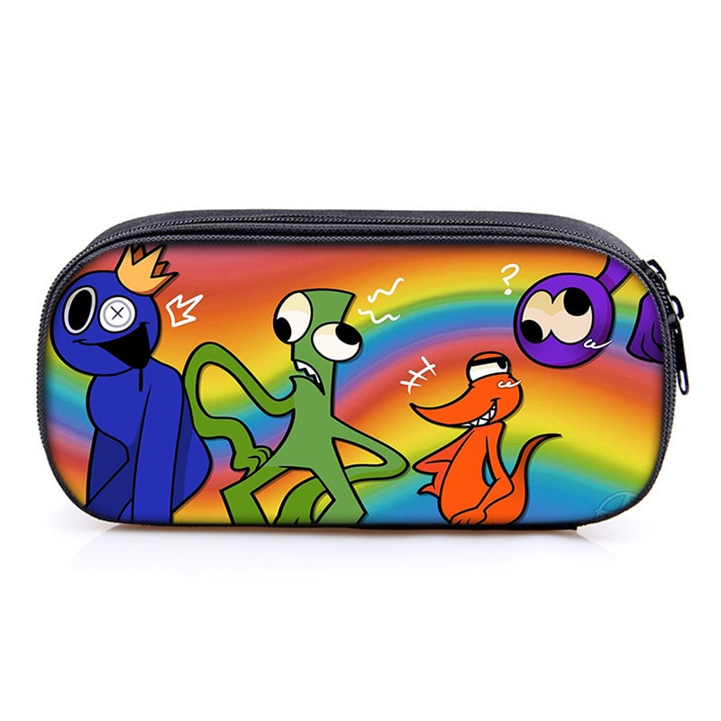 Rainbow Friends Large Pencil Case Purse Storage Bags Multifunction Cosmetic Bag - Image 13