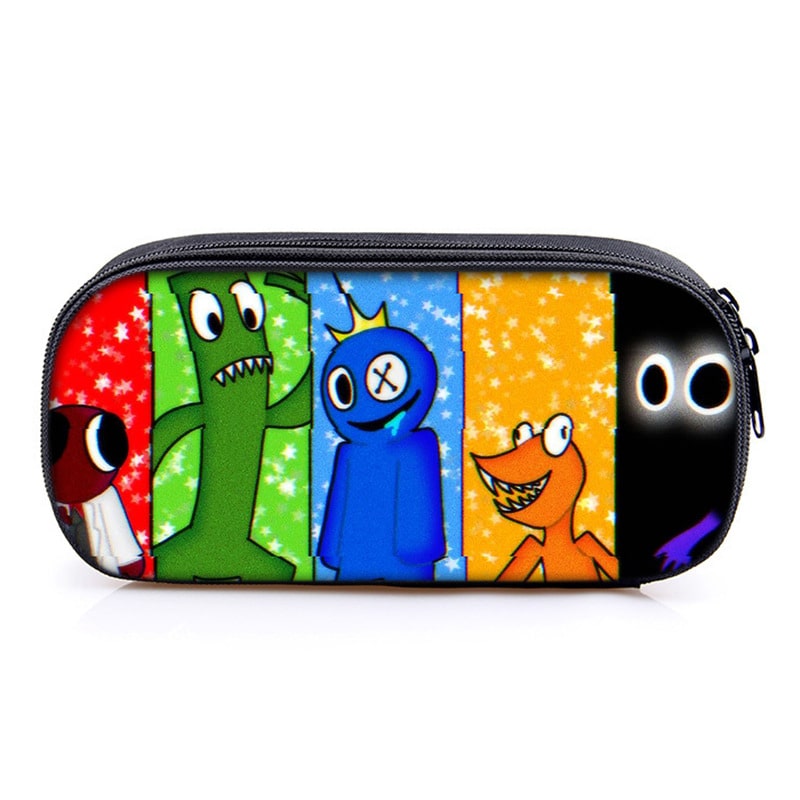 Rainbow Friends Large Pencil Case Purse Storage Bags Multifunction Cosmetic Bag - Image 6
