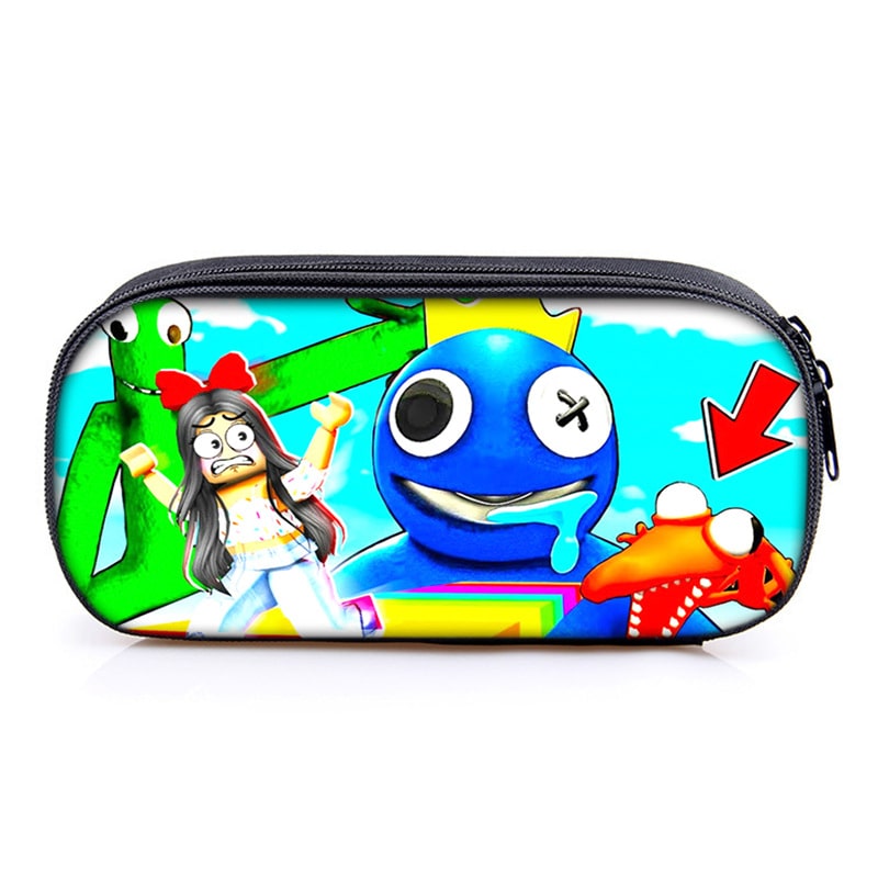 Rainbow Friends Large Pencil Case Purse Storage Bags Multifunction Cosmetic Bag - Image 15