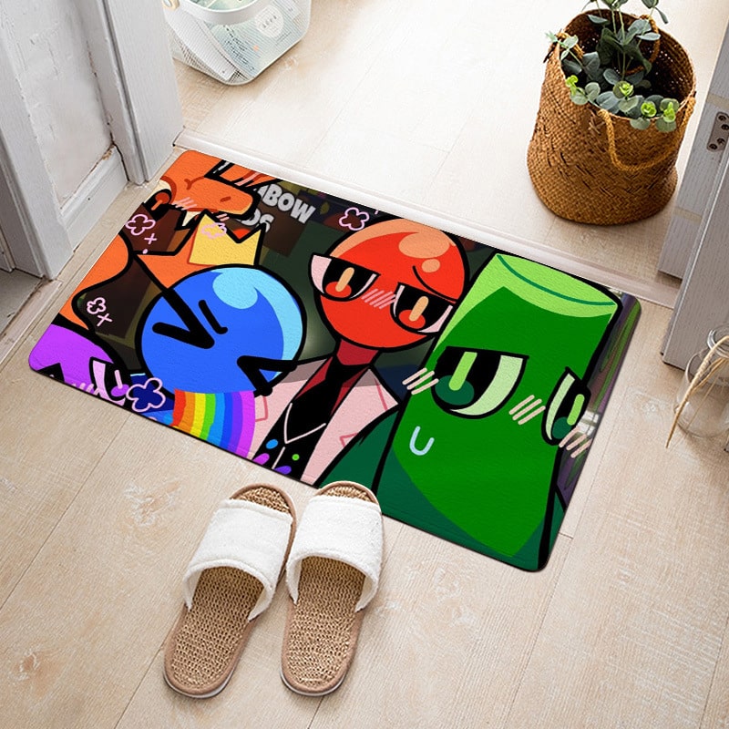 Rainbow Friends Ultra Soft Indoor Modern Area Rugs Fluffy Living Room Carpets Suitable For Children Bedroom - Image 20