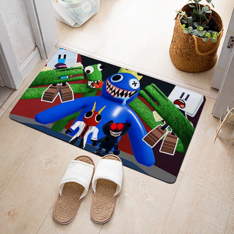 Rainbow Friends Ultra Soft Indoor Modern Area Rugs Fluffy Living Room Carpets Suitable For Children Bedroom - Image 7