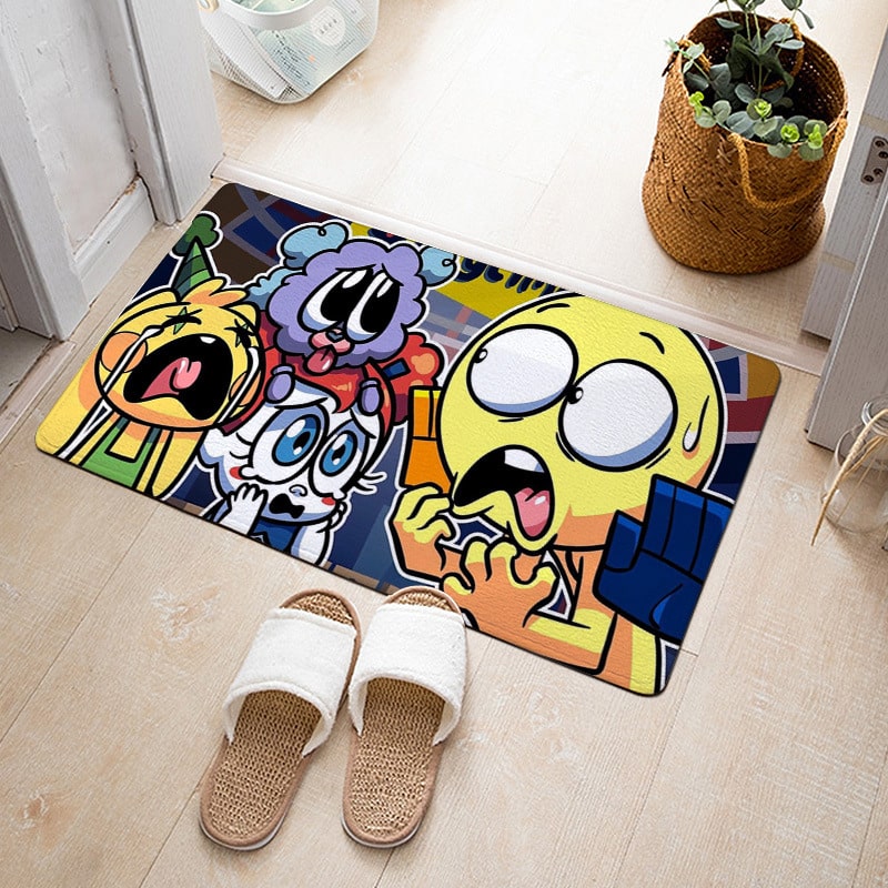 Rainbow Friends Ultra Soft Indoor Modern Area Rugs Fluffy Living Room Carpets Suitable For Children Bedroom - Image 5