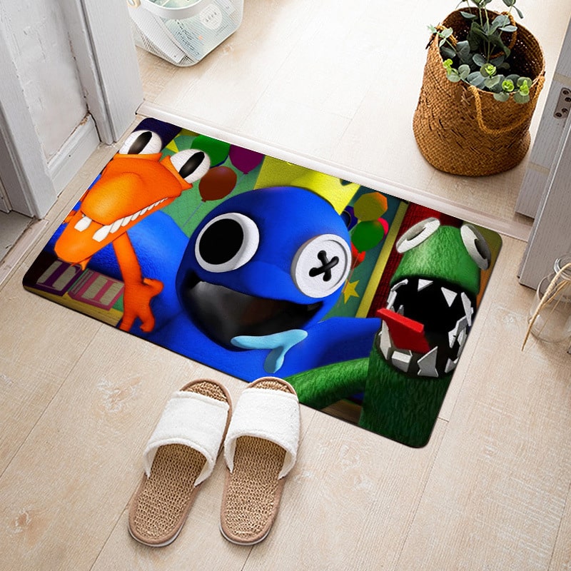 Rainbow Friends Ultra Soft Indoor Modern Area Rugs Fluffy Living Room Carpets Suitable For Children Bedroom - Image 9