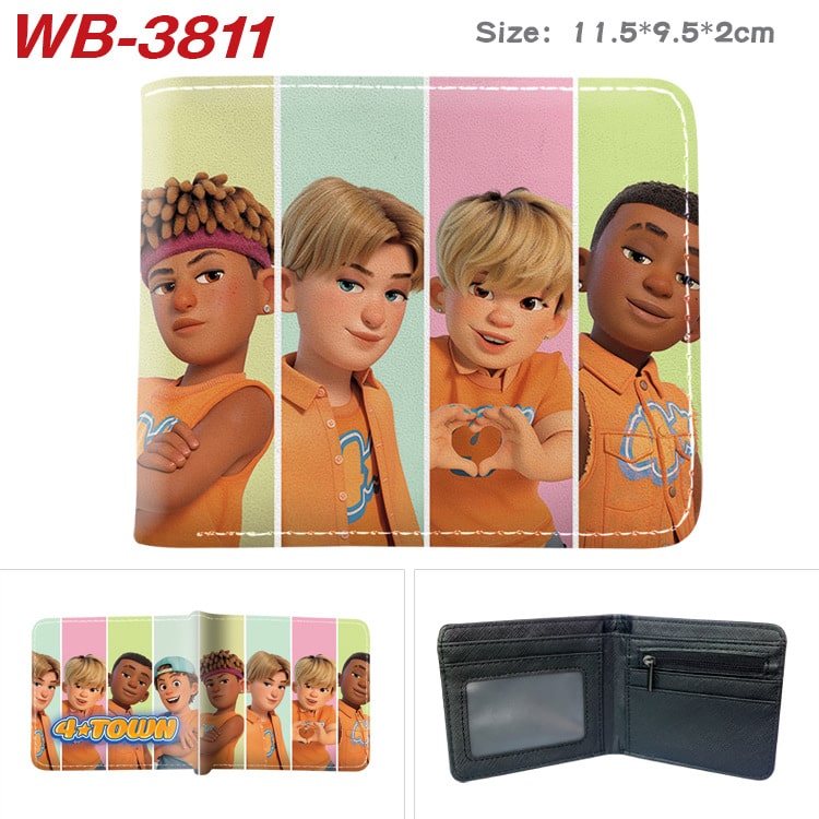 Bifold PU Leather Turning Red Wallet Coin Pocket Credit Card Id Window Card Holder Gift - Image 6