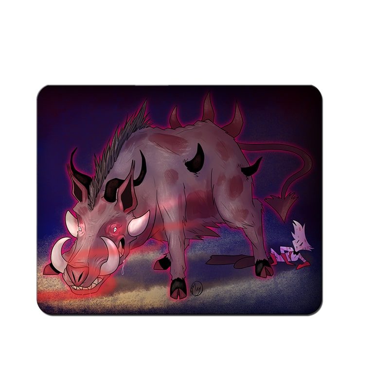 Hazbin Hotel Mouse Pad Natural Rubber Washable - Image 8