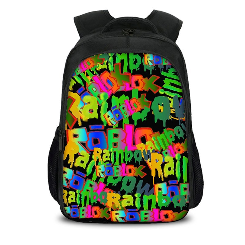 Rainbow Friends Backpack Kids Youth Student High Capacity Waterproof School Bag Birthday Gifts - Image 8